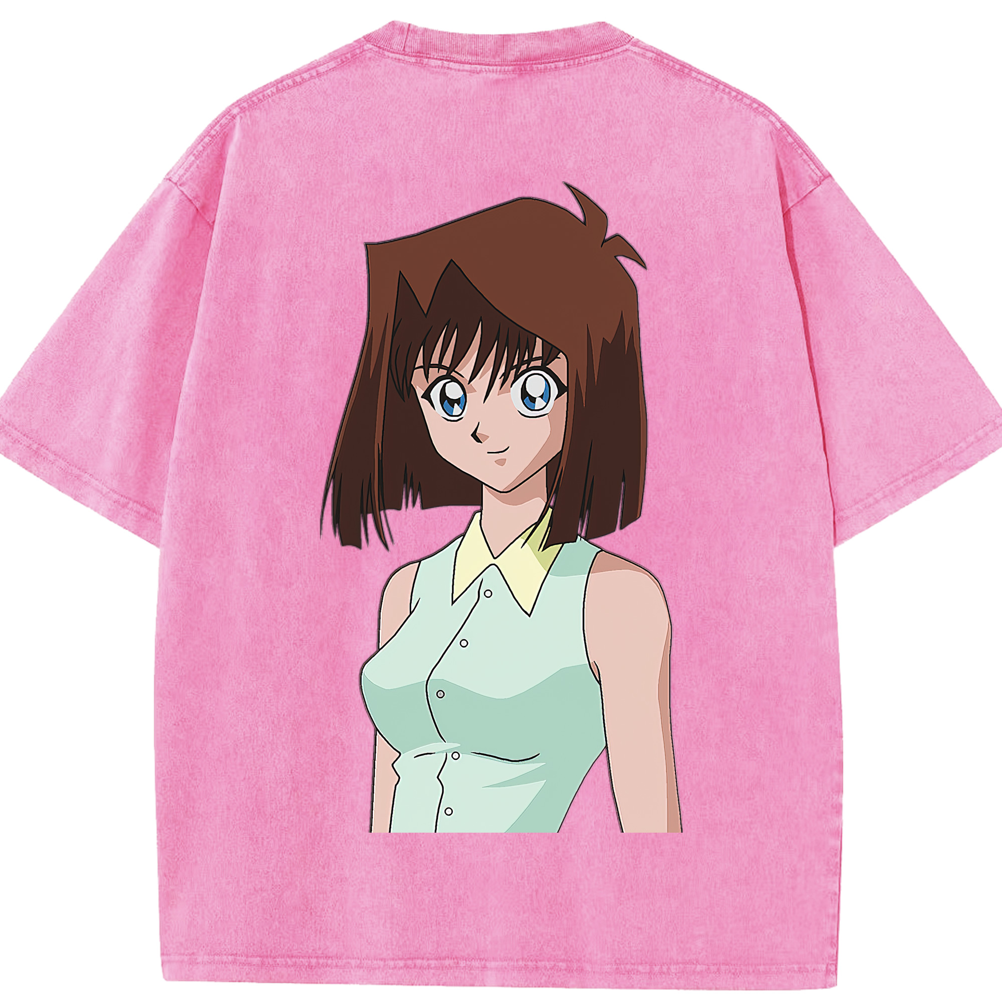 （画像用） 遊☆戯☆王 Yu-Gi-Oh! 綿100% ヴィンテージ風 半袖Tシャツ（背面プリント）